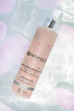 Gelée d’huile demaquillante éclat de rose