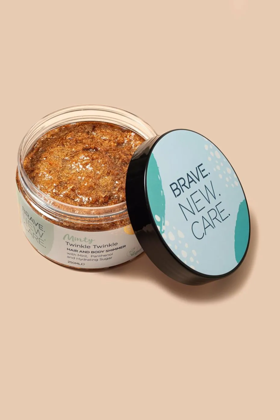 Gelée pailletée corps et cheveux