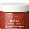 Gommage visage fraise