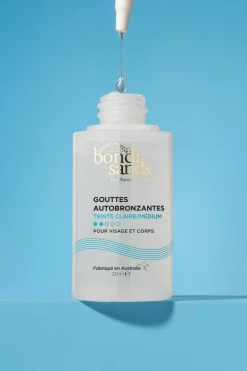 Gouttes autobronzantes visage