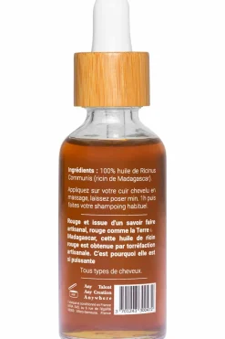 Huile de Ricin rouge artisanale
