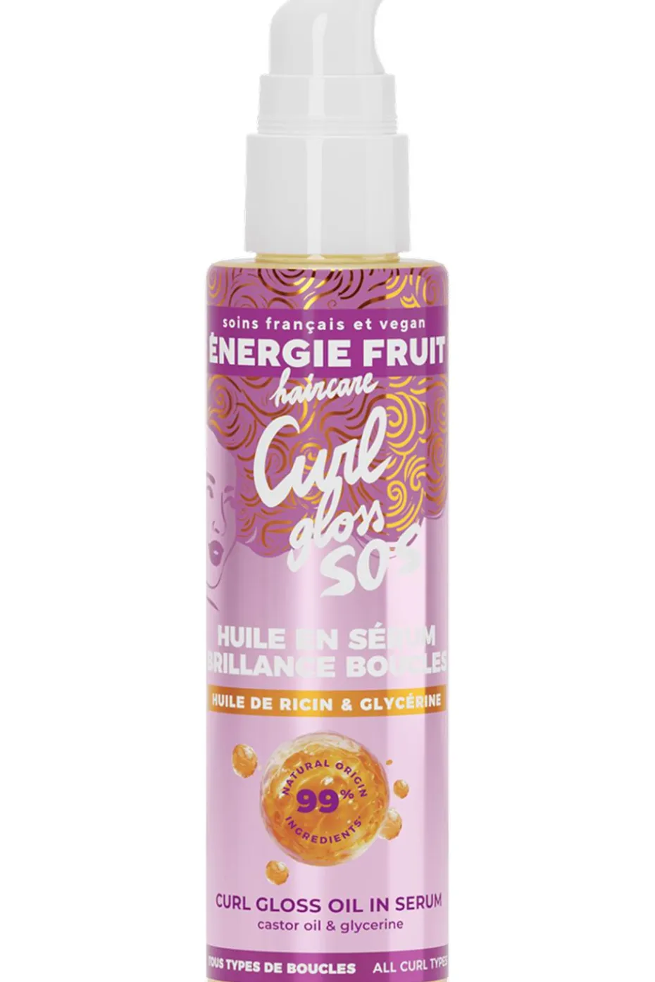 Huile en sérum capillaire