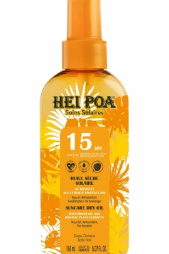 Huile sèche solaire SPF15 au monoï