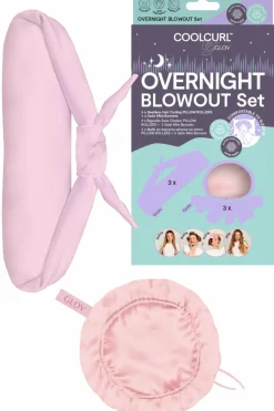 Kit pour boucler les cheveux sans chaleur pendant la nuit  Coolcurl™ rose