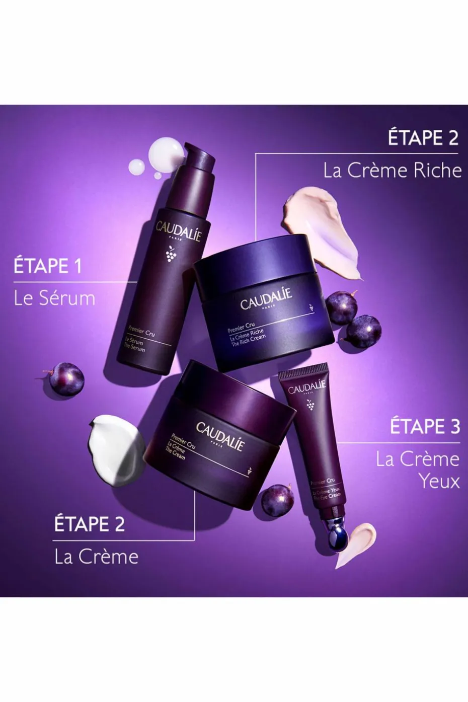 La crème riche Premier Cru rechargeable