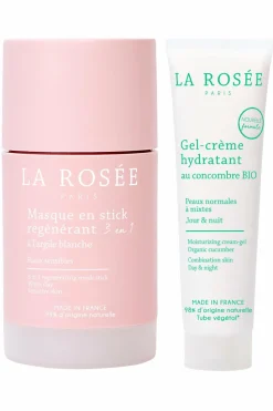 Le duo masque en stick et gel-crème hydratant pour les peaux sensibles