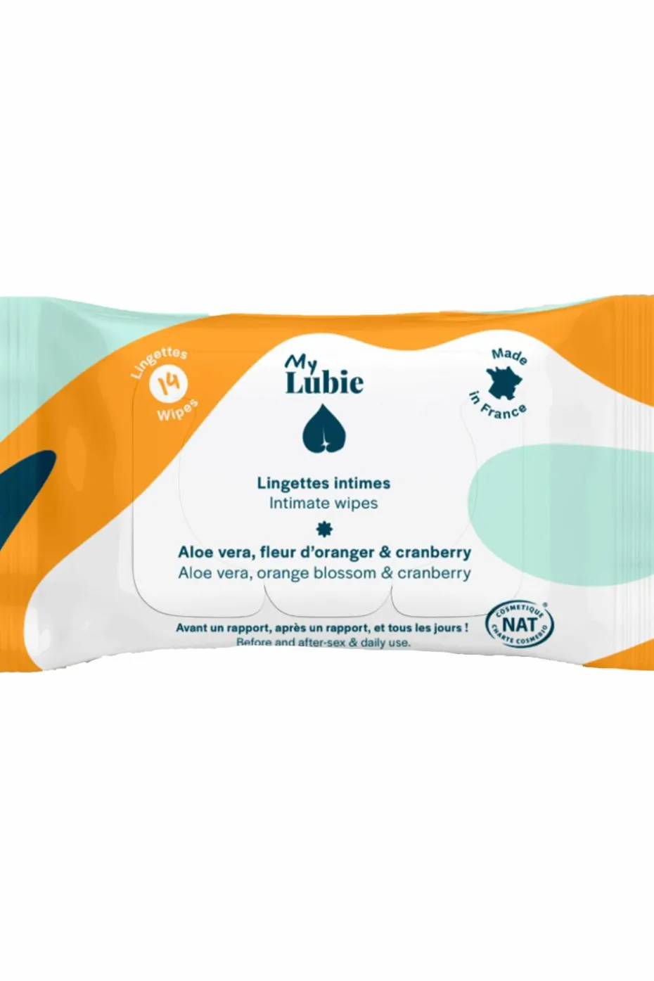 Lingettes intimes naturelles