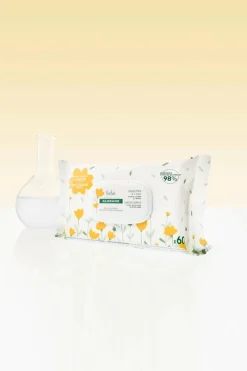 Lingettes nettoyantes douces