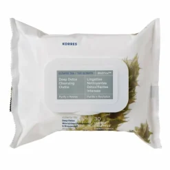 Lingettes nettoyantes détoxifiantes