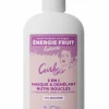 Masque capillaire 2-en-1 pour cheveux bouclés au coco & beurre de karité