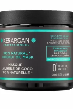 Masque capillaire hydratant à l’huile de coco