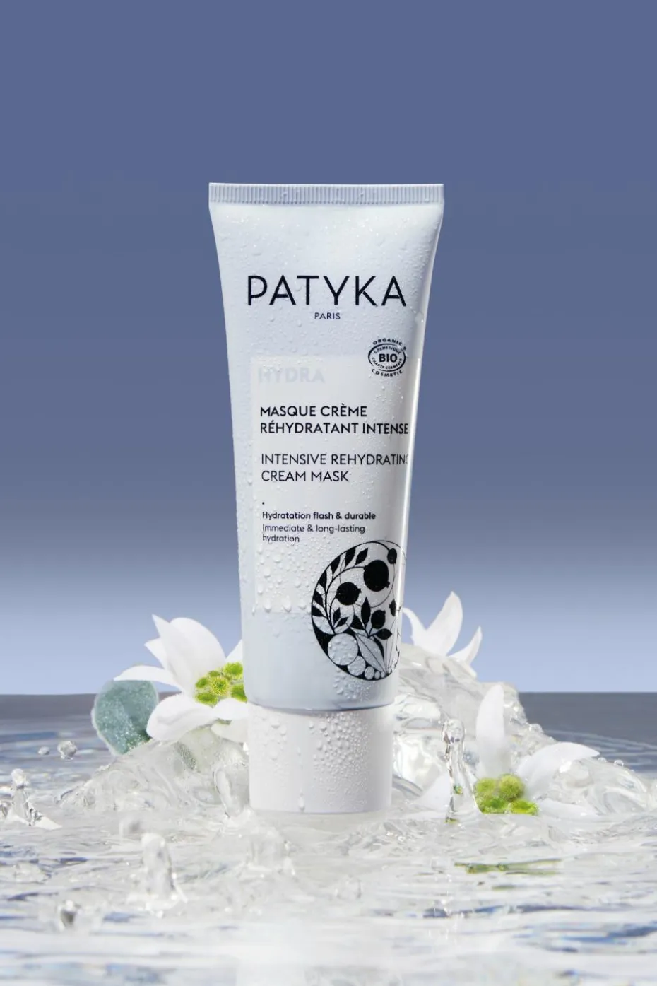 Masque crème réhydratant intense