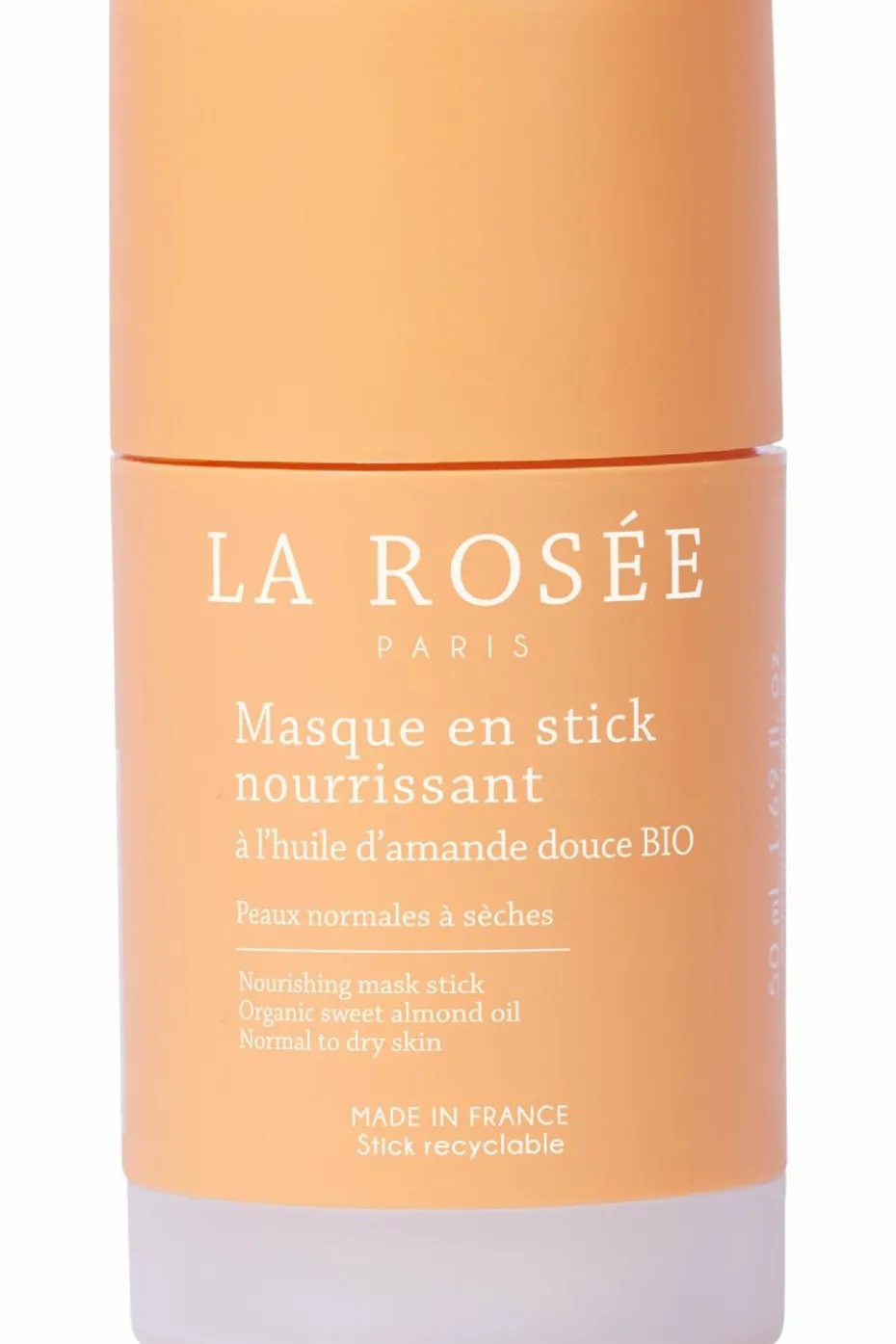 Masque en stick nourrissant à l’amande bio