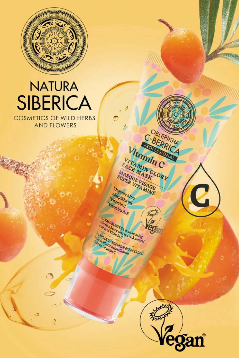 Masque ultra-vitaminé à l’argousier