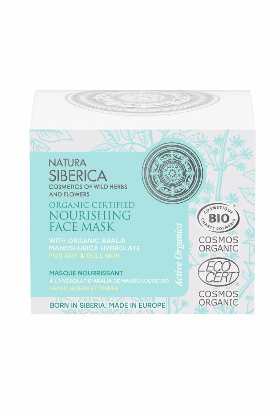 Masque visage Bio nourrissant à l’Aralia de Mandchourie
