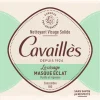 Nettoyant solide pour le visage masque éclat