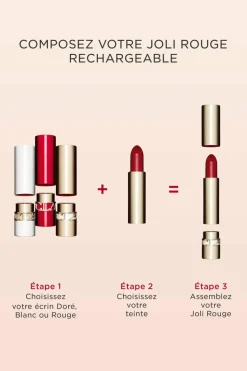 Rouge à lèvres rechargeable Joli Rouge Brillant