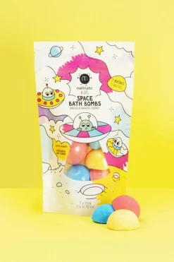 Sachet de 7 boules de bains de l’espace