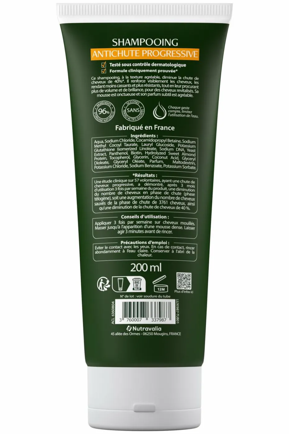 Shampoing Antichute progressive