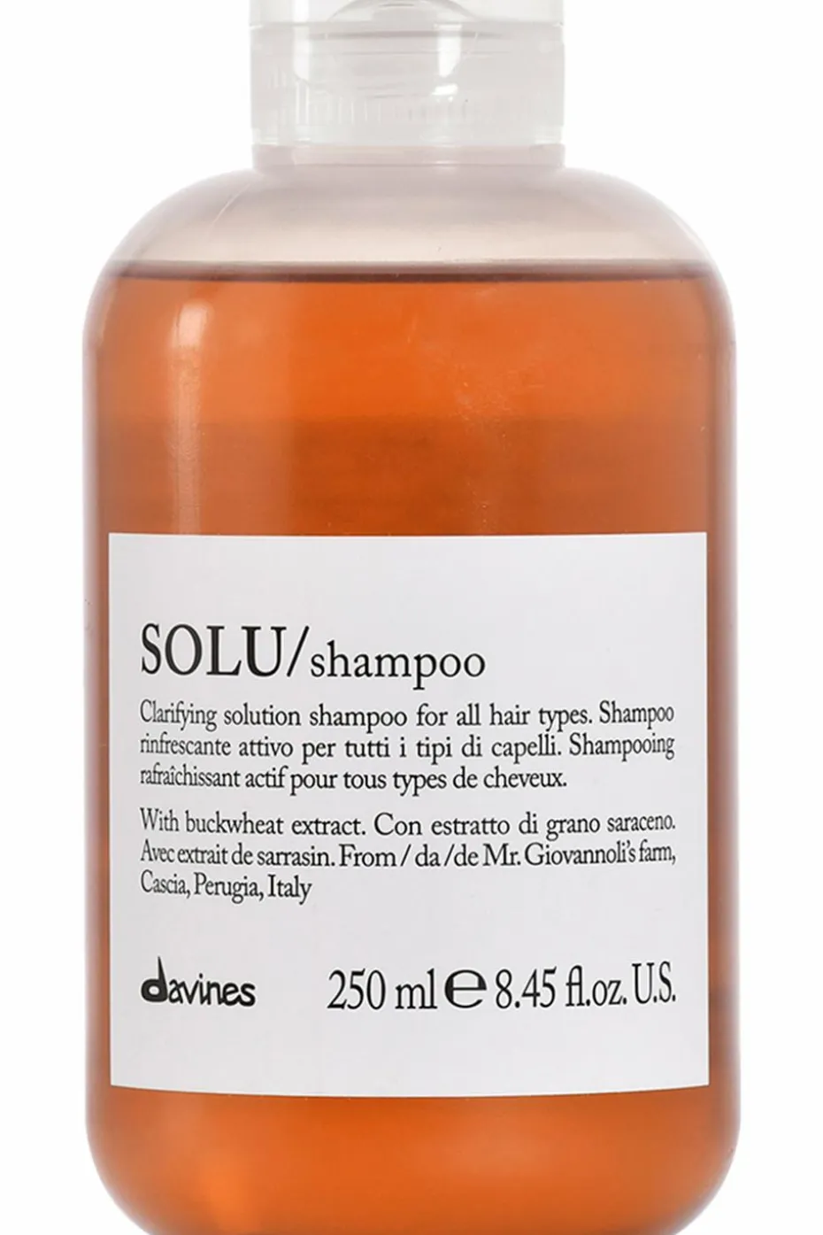 Shampoing gommant au sel marin Solu