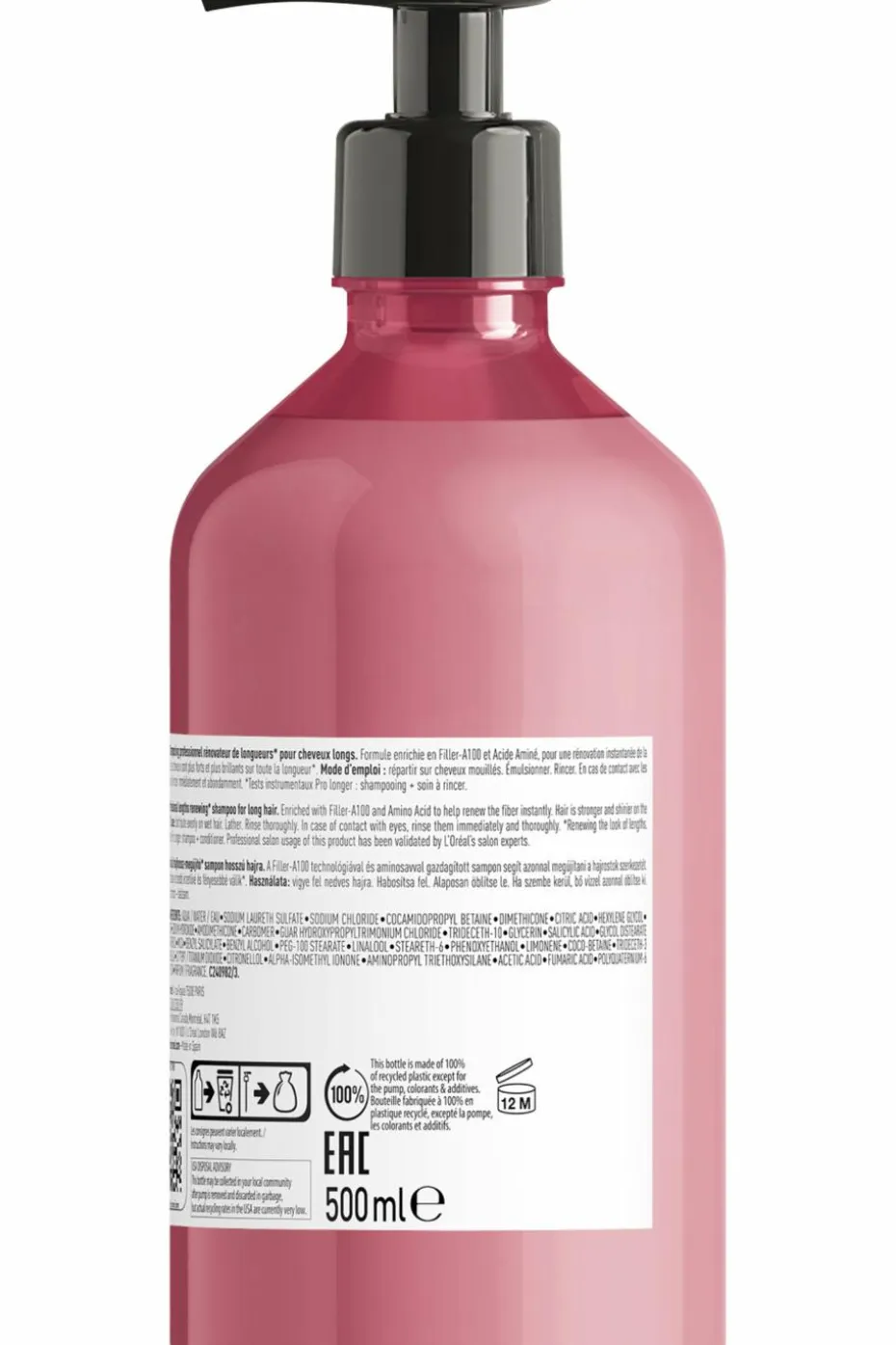 Shampoing pour cheveux longs Pro Longer