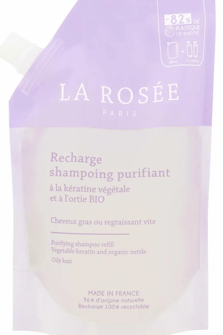 Shampoing rechargeable