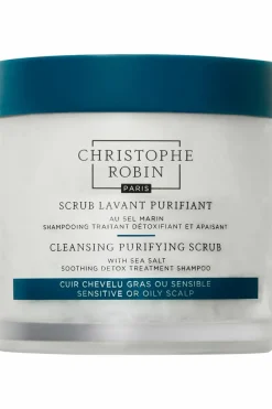 Shampoing scrub lavant purifiant au sel marin