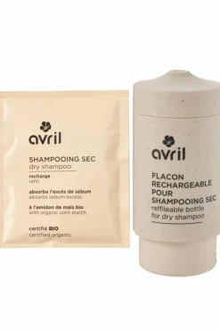 Shampoing sec en poudre rechargeable