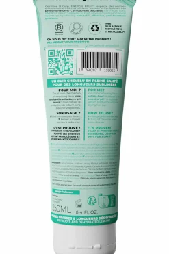 Shampooing clean detox sans sulfate pour pointes sèches et racines grasses