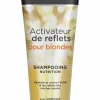Shampooing nutrition activateur de reflets pour blondes