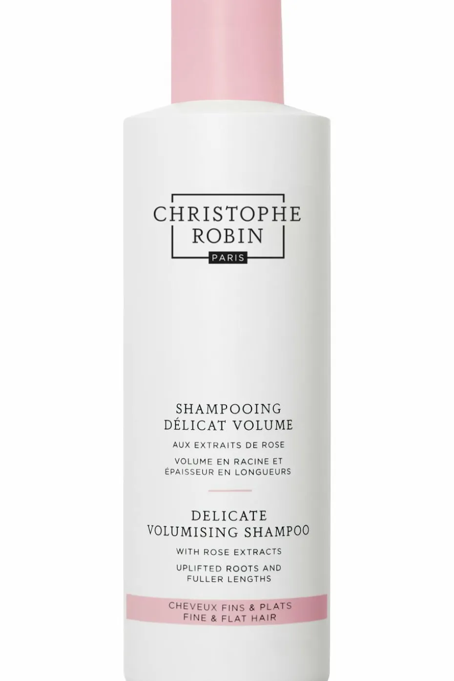Shampooing volume aux extraits de rose