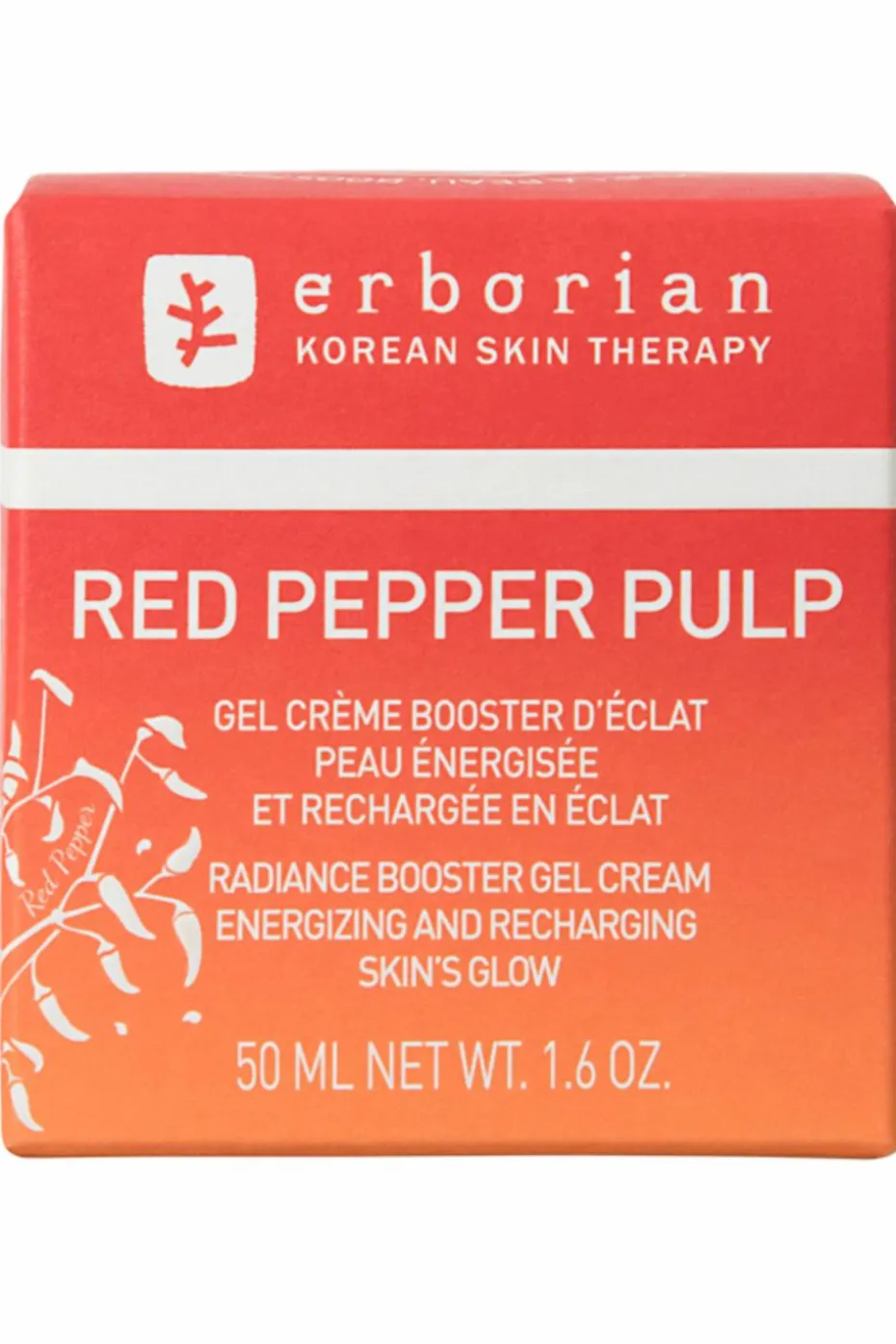 Soin gel booster d’éclat au piment doux Red Pepper