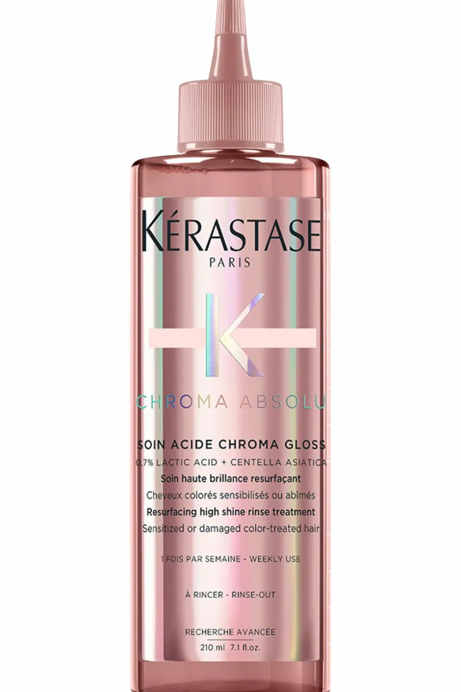Soin haute brillance cheveux colorés Acide Chroma Gloss
