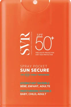 Spray solaire invisible format pocket Sun Secure SPF50+