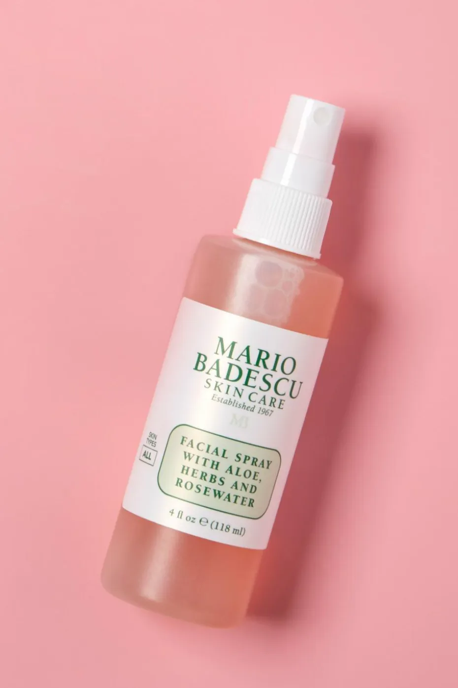 Spray visage hydratant aloe vera et eau de rose