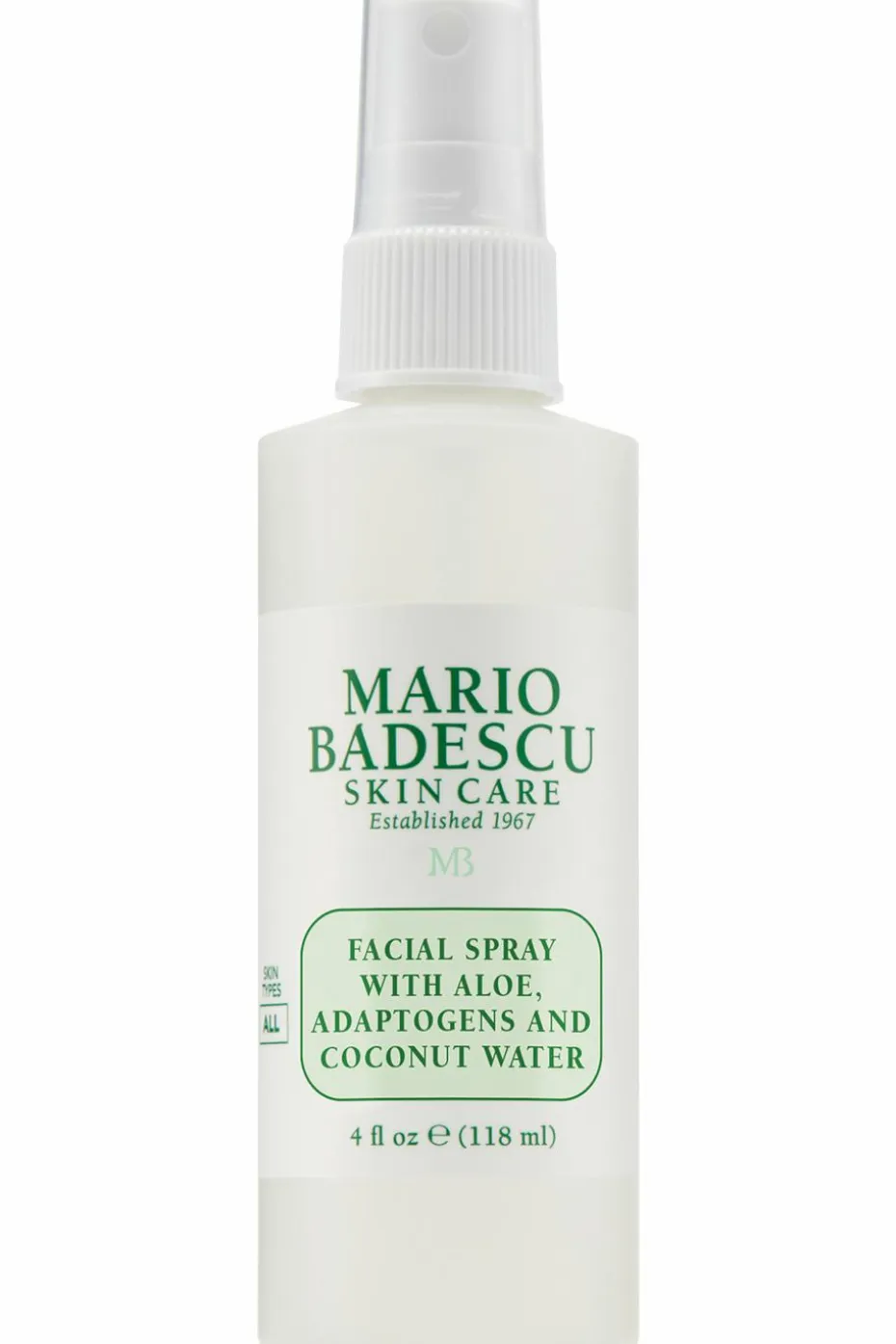 Spray visage régénérant aloe vera, adaptogènes & eau de coco