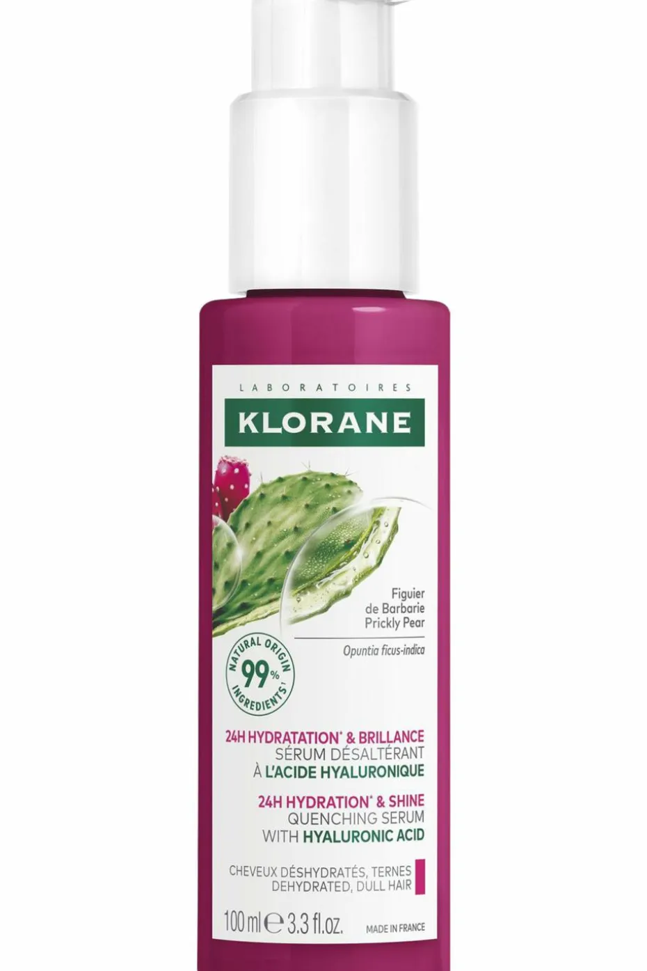 Sérum cheveux ultra-désaltérant 72h au Figuier de barbarie