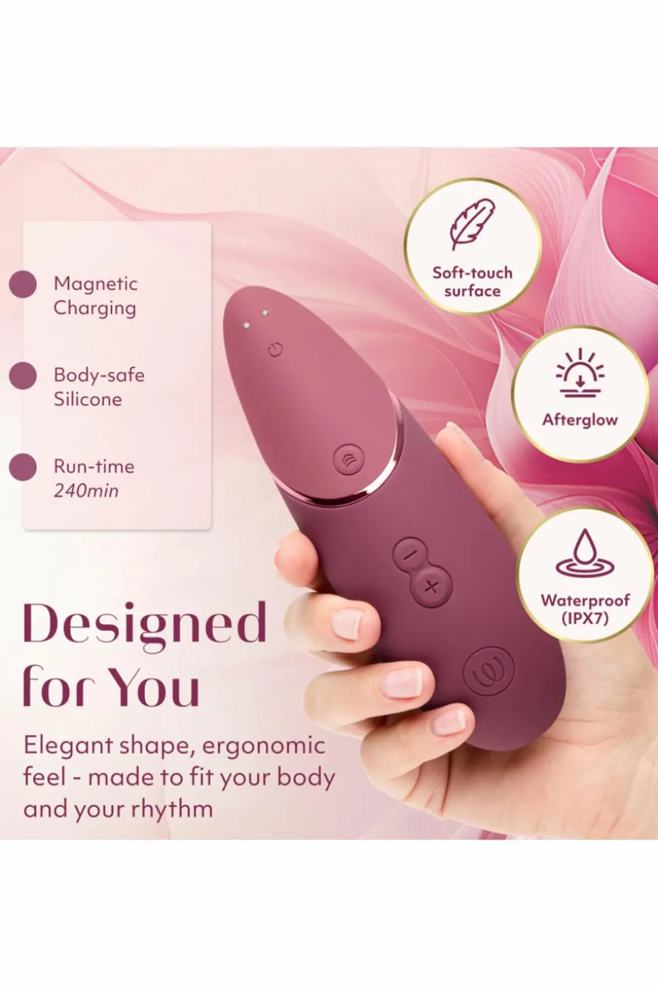 Stimulateur clitoridien Next dusky pink